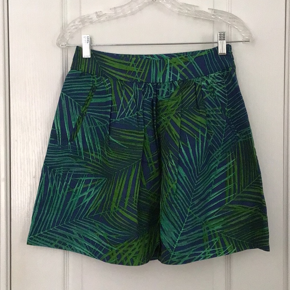 Banana Republic Floral Flare Skirt